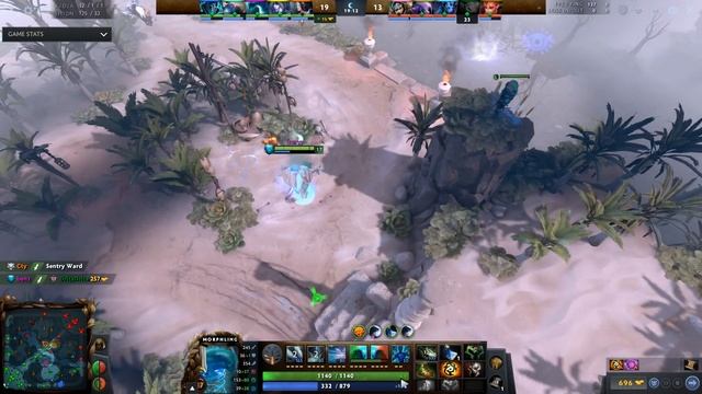 Morphling Mid Lane Gameplay - Patch 7.27d (Dota 2 Gameplay) смотреть онлайн