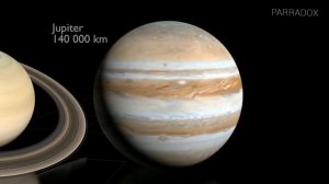 Сравнение размеров планет во ВСЕЛЕННОЙ.