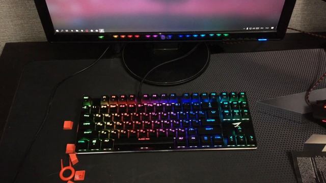 Игровая Механическая Клавиатура Zet Blade PRO! RGB подсветка! Обзор девайсов! смотреть онлайн
