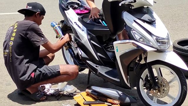saktong open pipe sa stock engine.screen type Vs tube type?tara sounds check ? смотреть онлайн