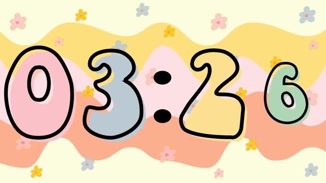 7 Minute Groovy Themed Timer смотреть онлайн