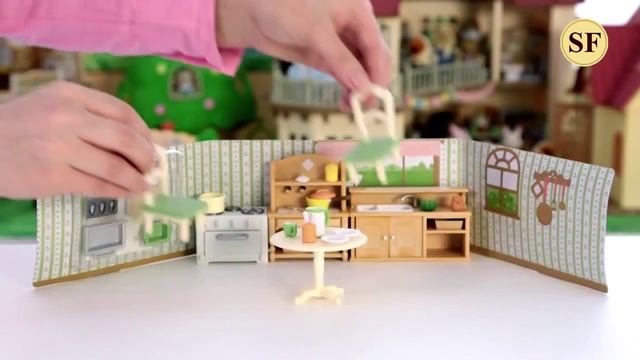 SYLVANIAN FAMILIES 2951 Набор Кухня в коттедже (новая) от магазина ДЕТКИ