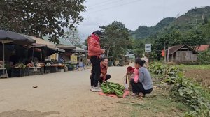 30 Days - 17 Year Old Single Mother, Harvesting Vegetables, Bananas, Squash & Gardening