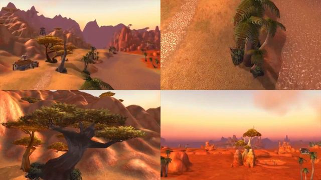 Vanilla/Classic World of Warcraft - Flight Path - Crossroads to Orgrimmar (Day-Multi View) смотреть онлайн
