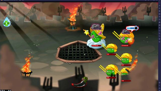 Angry Birds Epic - Golden Wizpig & His Guards (Custom Battle) смотреть онлайн