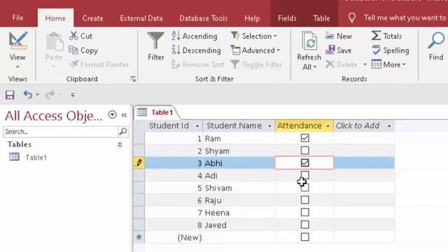 Yes or no data type in Microsoft access 2016 in hindi and english смотреть онлайн