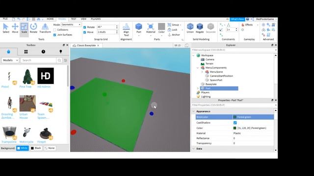 КАК СДЕЛАТЬ КРУТОЕ МЕНЮ В ROBLOX STUDIO?? [ROBLOX STUDIO #1] смотреть онлайн