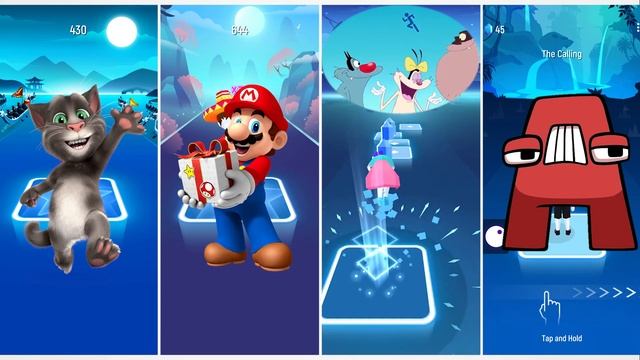 Talking Tom ? Super Mario ? Oggy ? Alphabet Lore ? Who Is Best смотреть онлайн