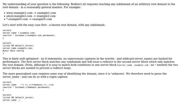 DevOps & SysAdmins: Nginx: Redirect all www traffice to non-www version (2 Solutions!!) смотреть онлайн