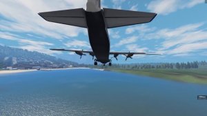 БРОСИЛ КАМЕНЬ ПОД САМОЛЁТ! СМЕРТЕЛЬНАЯ ПОСАДКА НА ПОЛОСУ | BeamNG.drive