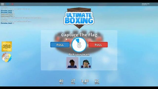 Playing Ultimate Boxing - Roblox смотреть онлайн