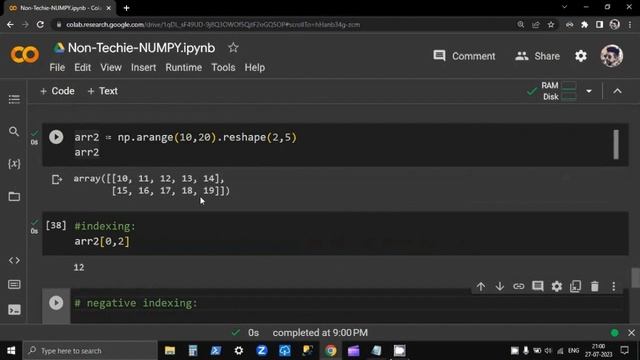 ?EXPLAINED: INDEXING & SLICING NUMPY ARRAYS !? смотреть онлайн