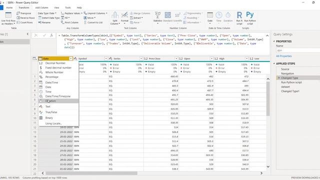 Using Pandas in PowerBI - adding a column смотреть онлайн
