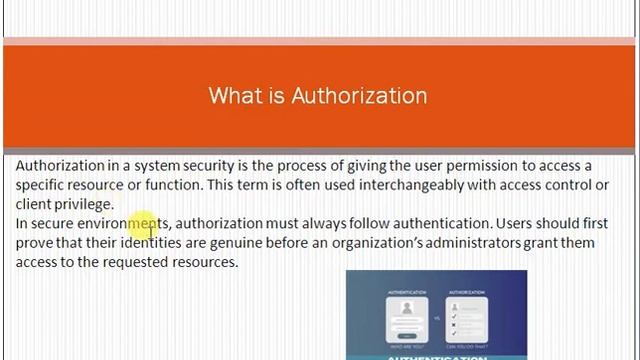 Difference between Authentication and Authorization смотреть онлайн