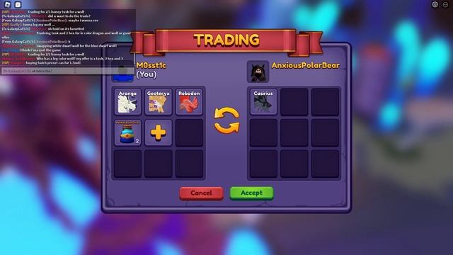 Trading A Bun (Aranga) And Adds For A Cas (Casirius) (Roblox Dragon Adventures) W/F/L? смотреть онлайн