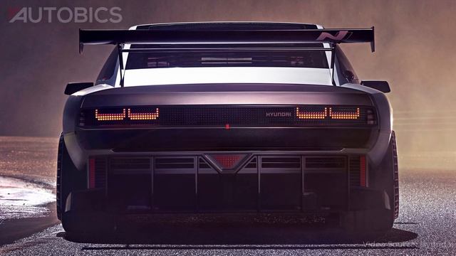 2023 Hyundai N Vision 74 Concept - First Look | AUTOBICS смотреть онлайн