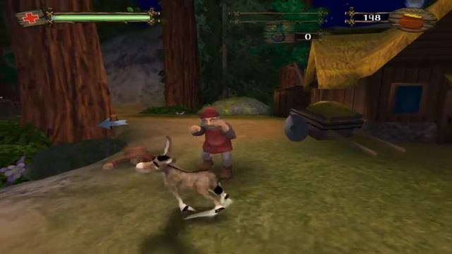 Shrek 2 (Полность пройденная мини-игра) (все секреты + все постеры) #3 смотреть онлайн