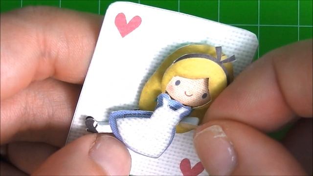 DIY Alice in Wonderland 3D card смотреть онлайн