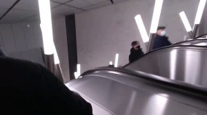 Переход со станции «Калужская» на станцию «Воронцовская» Большой Кольцевой Линии