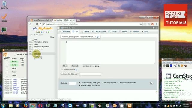 Install Textpattern 4.6.2 on Windows 7 localhost via XAMPP 7.0.23 - opensource php CMS byAO смотреть онлайн