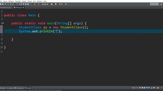 OOPs (Object Oriented Programming) in java - Class and object смотреть онлайн
