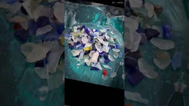 #Стеклянный щебень. Эрклез? в Крыму! Оптом и розницу смотреть онлайн