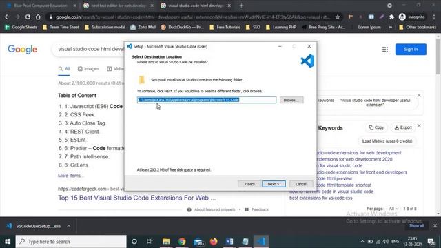 Visual Studio Code Installation tutorial in Tamil | How to check 64 or 32bit | தமிழில் | Blue Pearl смотреть онлайн