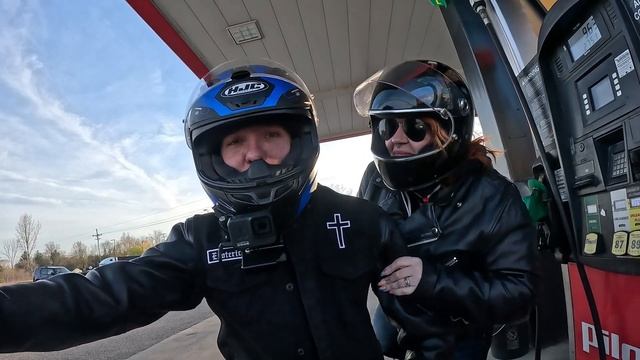 Behind The Helmet: Gas Stop Troubles- Honda Fury Motovlog смотреть онлайн
