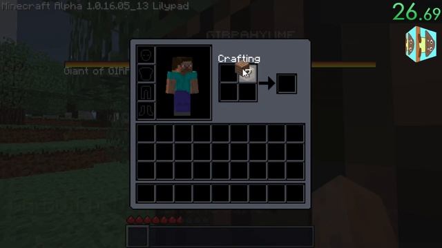 Minecraft Alpha 1.0.16 Lilypad RSG Giant% NEW WR Retimed (0:51.017) смотреть онлайн