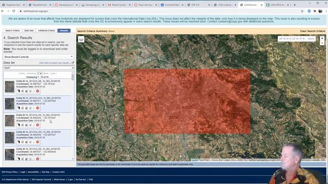 GIS: Download Data From EarthExplorer