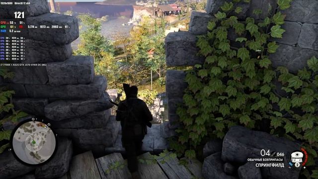 Sniper Elite 4 - i7 7700K+ASUS GTX 1070 Strix Ultra Settings (DirectX 12) смотреть онлайн