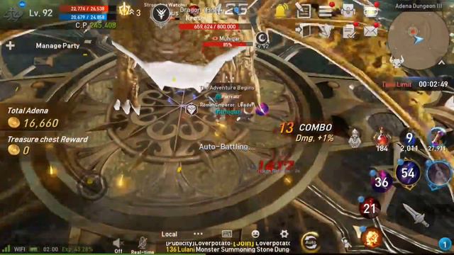 Dungeon Stage dulu - Lineage 2 Revolution Indoneaia смотреть онлайн