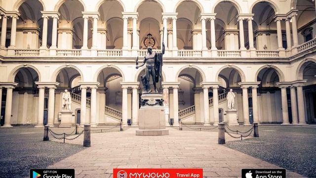 Брера – Дворец Пинакотеки – Милан – Аудиогид – MyWoWo Travel App смотреть онлайн