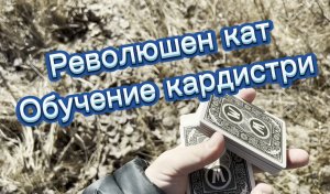 Обучение базовому флоришу для новичков Революшен кат ( Revolution Cut cardistry tutorial )