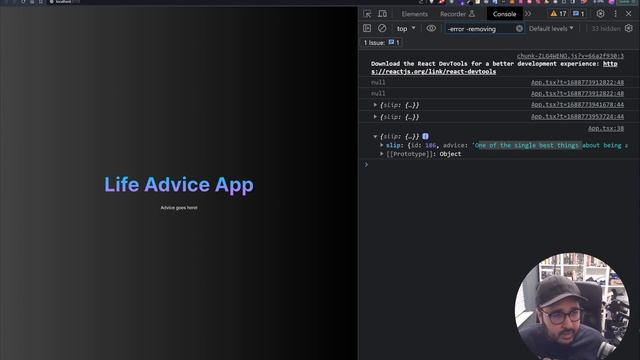 Build and Deploy a React Application with Vite, Typescript, SCSS and Vercel - Advice Slip API смотреть онлайн