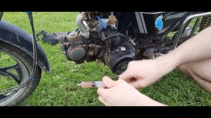 ЧТО БУДЕТ ЕСЛИ ЗАЛИТЬ БЕНЗИН С МАСЛОМ В МОПЕД АЛЬФА(ЭКСПЕРИМЕНТ)/2Т БЕНЗИН В МОПЕД АЛЬФА