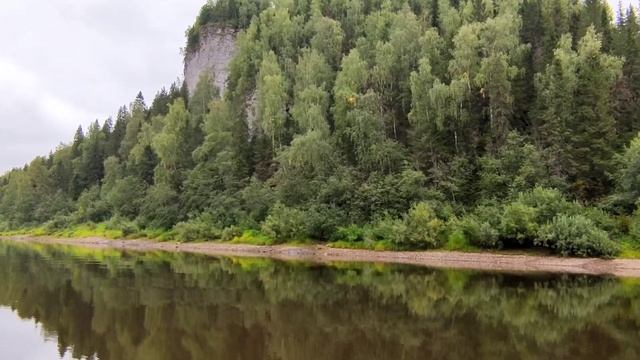 камень Ветлан, река Колва, Чердынский район, Пермский Край смотреть онлайн