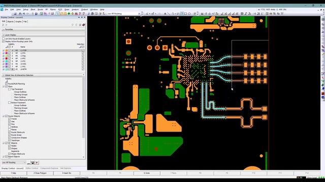 PADS Professional РЧ и СВЧ проектирование - Урок 5 смотреть онлайн