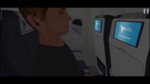 Симулятор падения и разрушения самолета (надо спастись) (выжить)