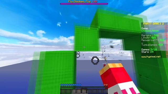 ЛЕТИМ К ТЕБЕ НА КУРИЦАХ:D | MINECRAFT: ARCADE GAMES (Mini-Game) смотреть онлайн