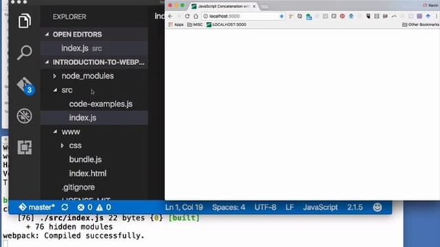 Introduction to Webpack Dev Server смотреть онлайн