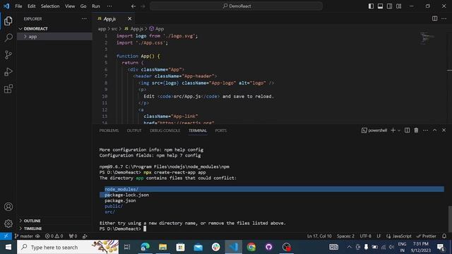 How to Install React | ReactJS Environment Setup & Creating First React App | ReactJS Tutorial #2 смотреть онлайн