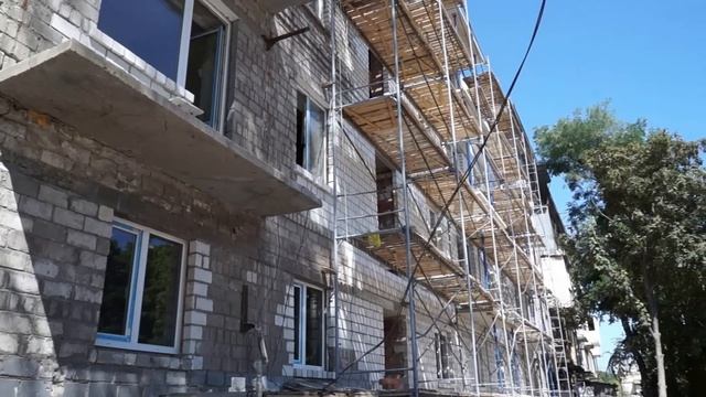 Мариуполь. Санитарная обр-ка. Школ. Центр города ремонт. смотреть онлайн