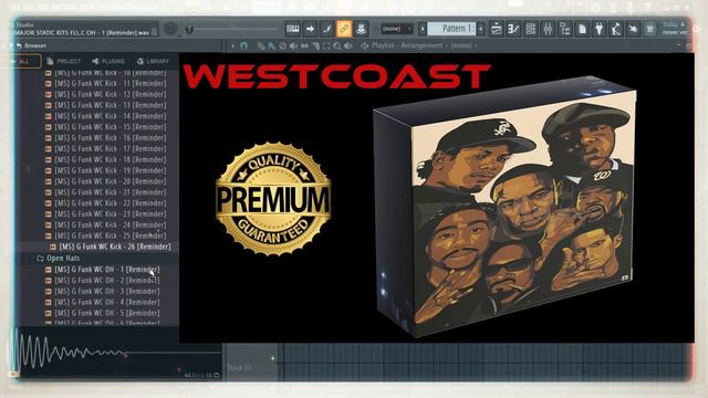 Westcoast G Funk Drum Kit Download 2024 | HipHop Sample Pack смотреть онлайн
