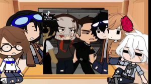 [Реакция Линча и его персонажей на тик ток 6/?]~[Линч/Джон/Лили/Лэмбтон]