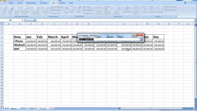 How To Consolidate Multiple excel Sheets ,Sum ,Minus Average - Hindi Urdu смотреть онлайн