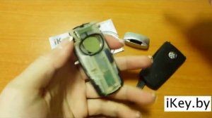 Замена батарейки в ключе ФОЛЬКСВАГЕН Пассат Б6, Пассат Б7, Пассат СС,EOS Change the battery