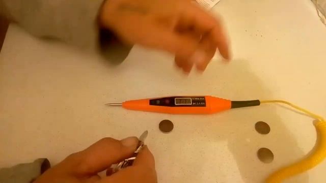 Тестер-ручка с Алиэкспресс .Не показывает от 2.5v как указано в описании магазина . смотреть онлайн