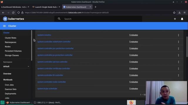 Curso de Kubernetes: 6.Dashboard Minikube смотреть онлайн