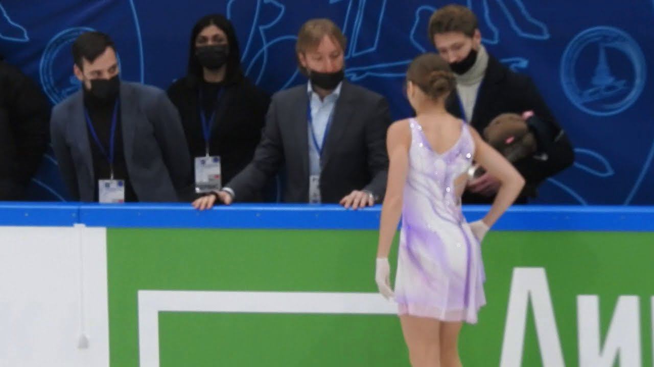 Александра Трусова: Реакция Плющенко на КП, 7 февраля 2021 г. смотреть онлайн